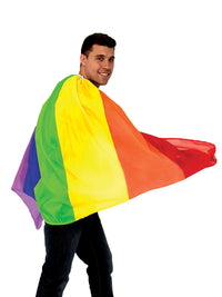 RAINBOW CAPE - ADULT - Back