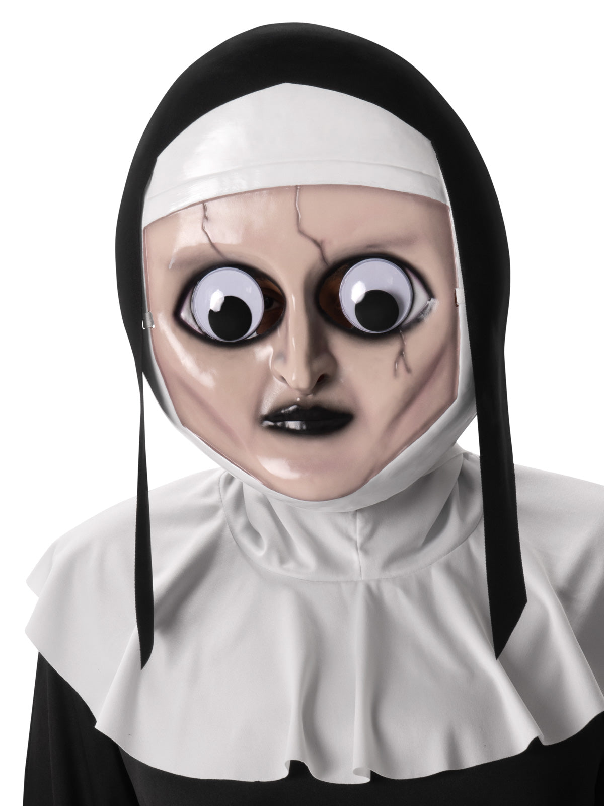 THE NUN GOOGLY EYES MASK - Back