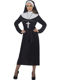 NUN COSTUME, ADULT - PLUS - Front