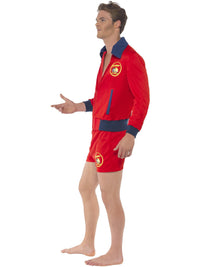 BAYWATCH LIFEGUARD COSTUME, ADULT - Side