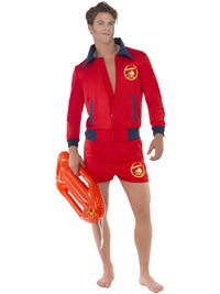 BAYWATCH LIFEGUARD COSTUME, ADULT - Back