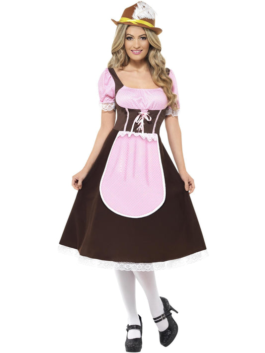 TAVERN GIRL COSTUME, ADULT - Front