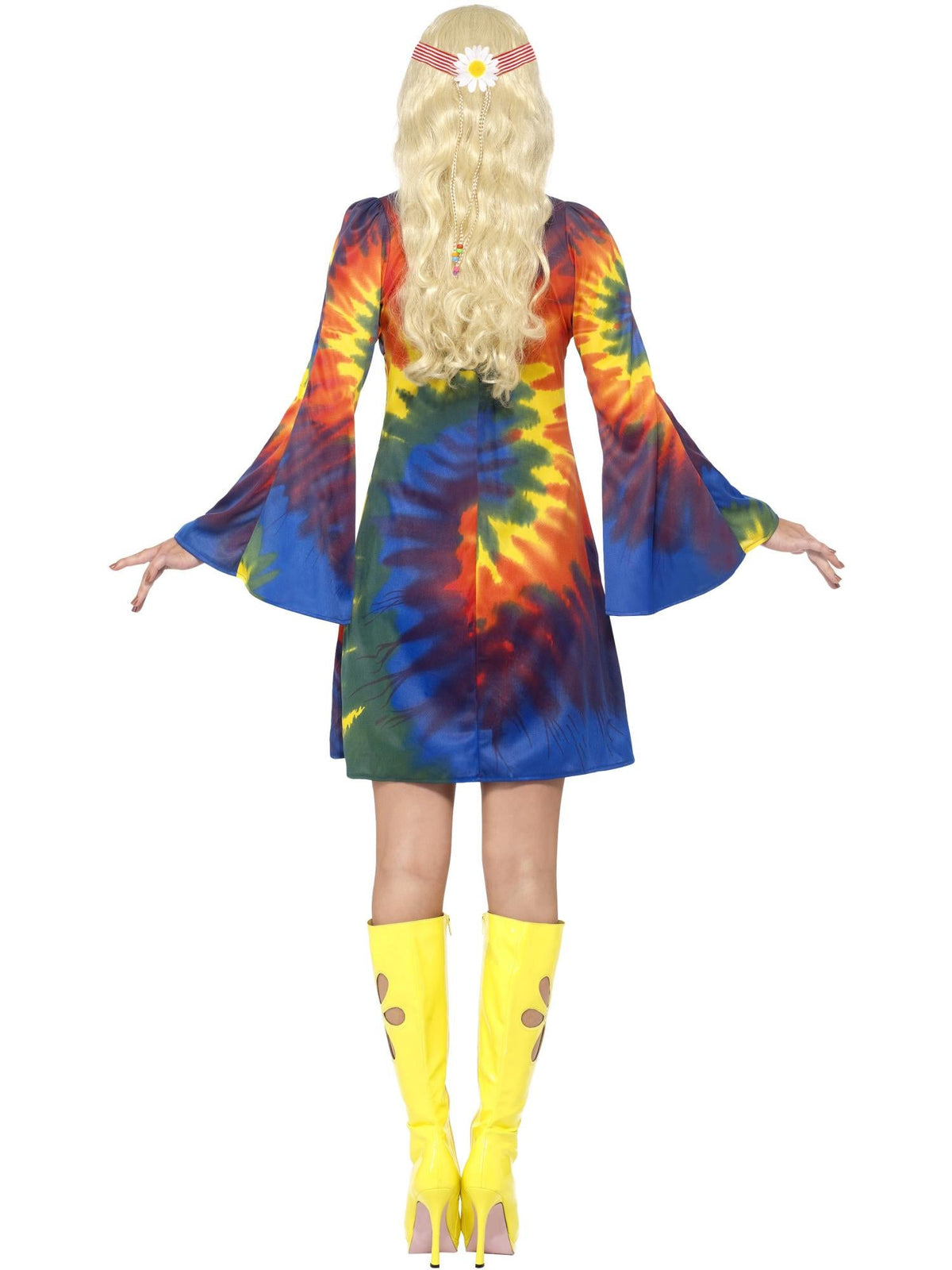 60'S TIE DYE COSTUME, ADULT - Side