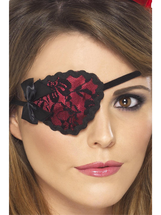PIRATE RED EYEPATCH, ADULT - Front