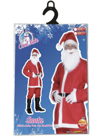 SANTA SUIT COSTUME, ADULT - M - Back