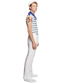 FEVER FRENCH SAILOR COSTUME, ADULT - L - Back