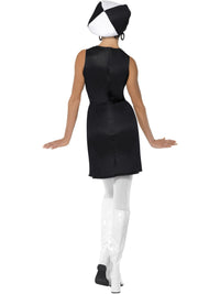 60S PARTY GIRL COSTUME, ADULT - S - Side
