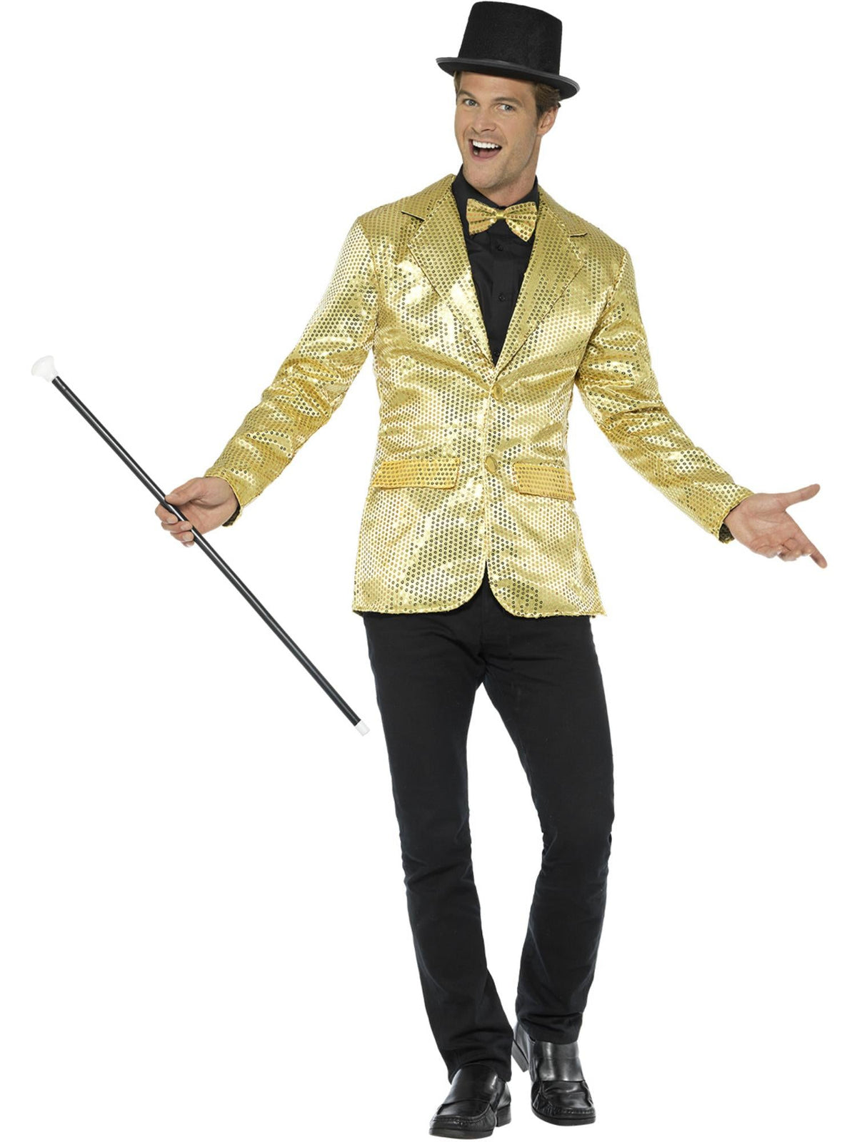 SEQUIN GOLD JACKET, ADULT - Packaging