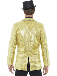 SEQUIN GOLD JACKET, ADULT - Side