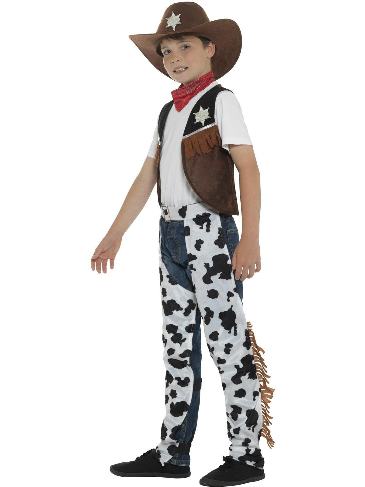 TEXAN COWBOY COSTUME, CHILD - L - Back