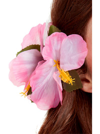 HAWAIIAN FLOWER HAIR CLIP - Front