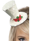 MINI TOP HAT, WHITE - ADULT - Front