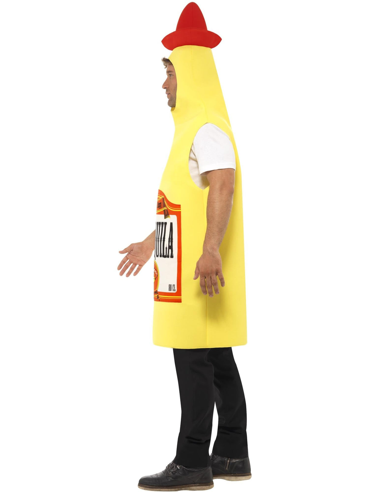 TEQUILA BOTTLE COSTUME, ADULT - Back
