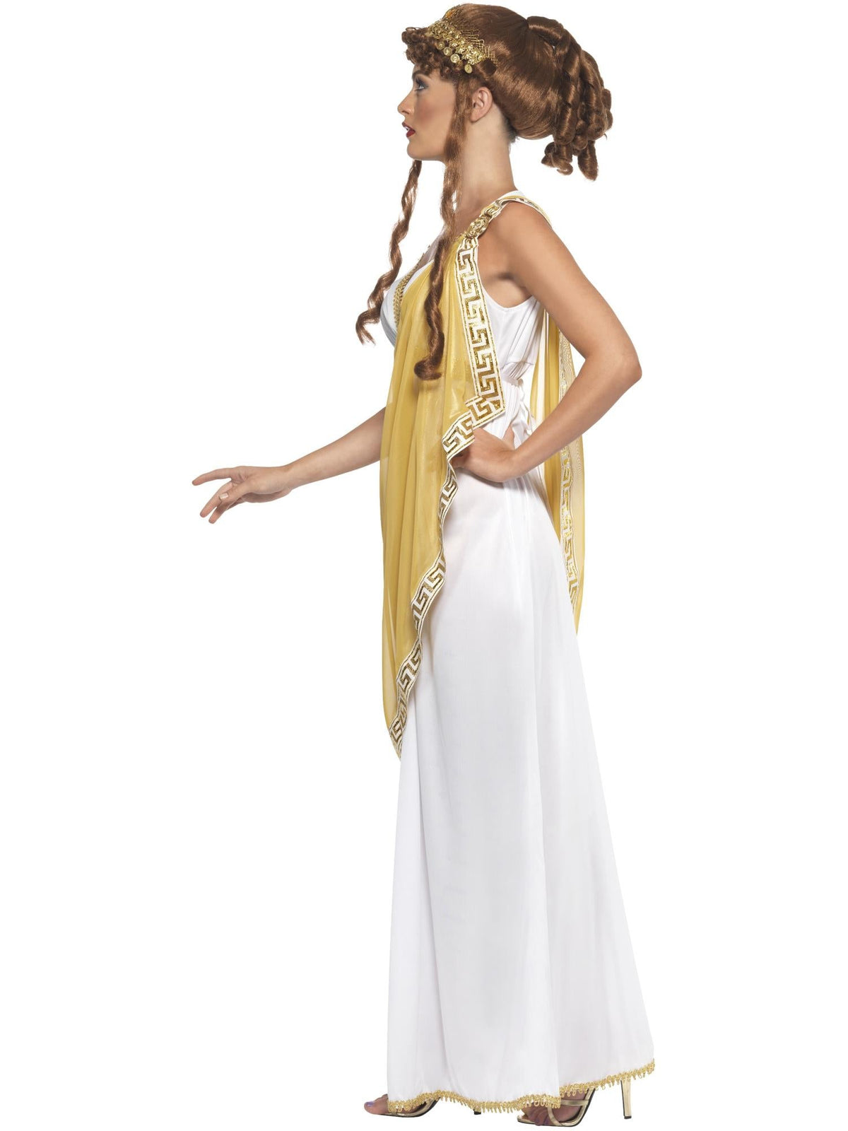 HELEN OF TROY COSTUME, ADULT - L - Back