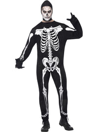 SKELETON COSTUME, ADULT - M - Back