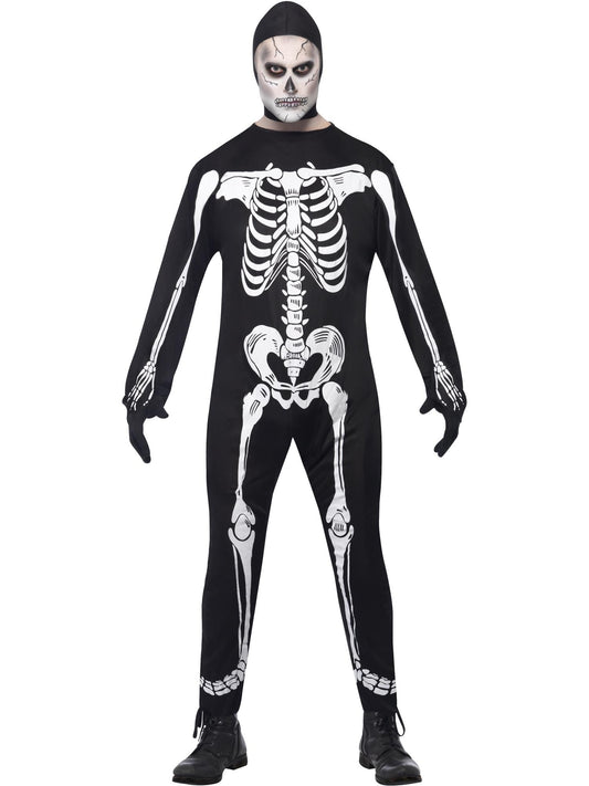 SKELETON COSTUME, ADULT - M - Front