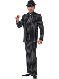 GANGSTER BOSS DELUXE COSTUME, ADULT - Packaging