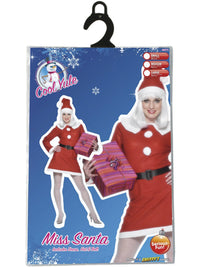 MISS SANTA COSTUME, ADULT - Packaging