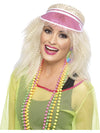 POKER VISOR, PINK - ADULT - Front