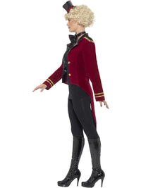 RINGMASTER LADY COSTUME, ADULT - Back