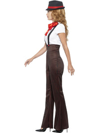 GANGSTER GLAM COSTUME, ADULT - Back
