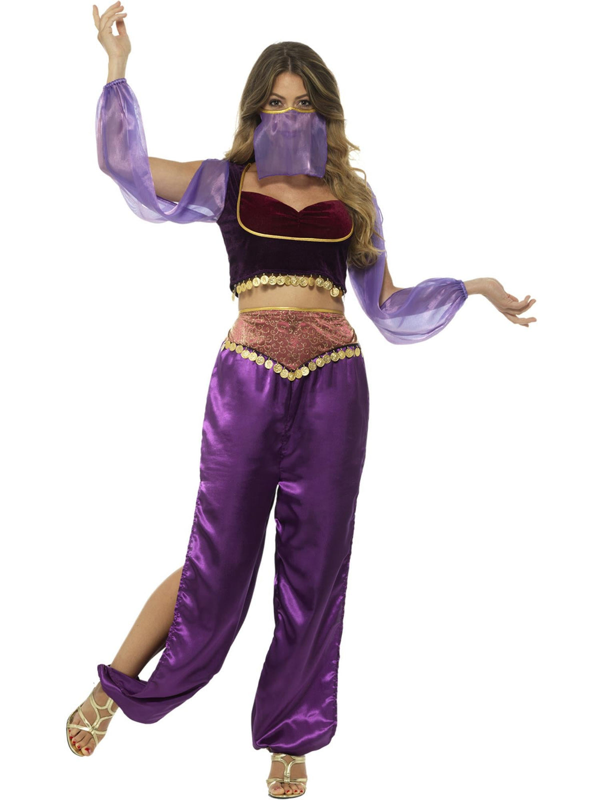 ARABIAN PRINCESS COSTUME, ADULT - M - Packaging