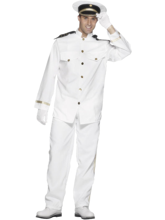 CAPTAIN COSTUME, ADULT - Front