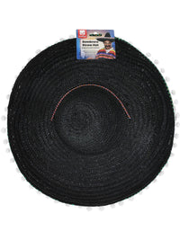 SOMBRERO STRAW HAT, ADULT - Back