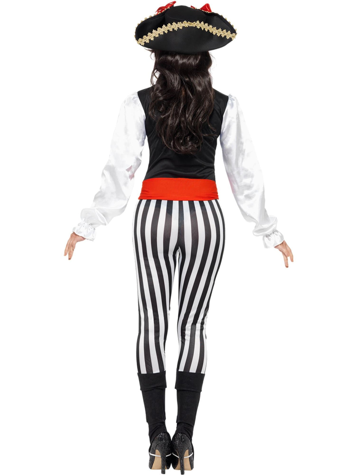 PIRATE LADY COSTUME, WITH TOP - L - Packaging