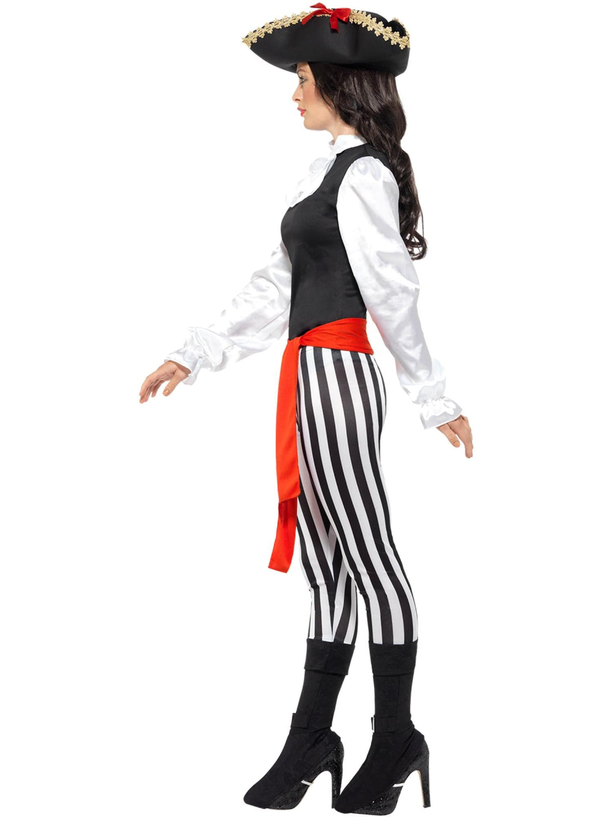 PIRATE LADY COSTUME, WITH TOP - L - Side