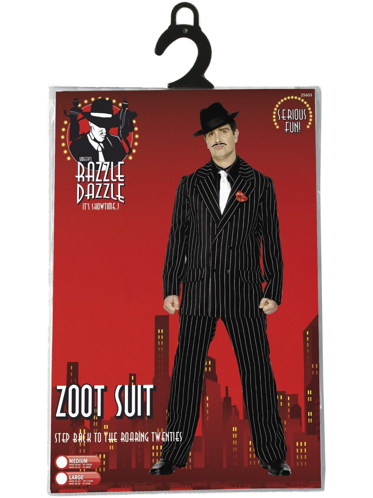 ZOOT SUIT COSTUME, ADULT