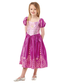 RAPUNZEL GEM PRINCESS COSTUME, CHILD - 4-6 YRS - Side