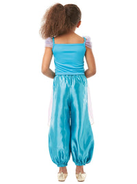 JASMINE GEM PRINCESS COSTUME, CHILD - 4-6 YRS - Back