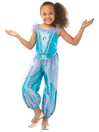 JASMINE GEM PRINCESS COSTUME, CHILD - 4-6 YRS - Side