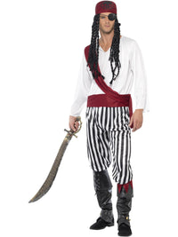 PIRATE MAN COSTUME - M