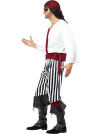 PIRATE MAN COSTUME - M - Side