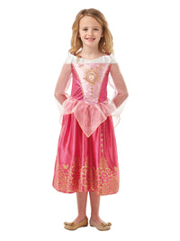 SLEEPING BEAUTY GEM PRINCESS COSTUME, CHILD - 4-6 YRS - Side