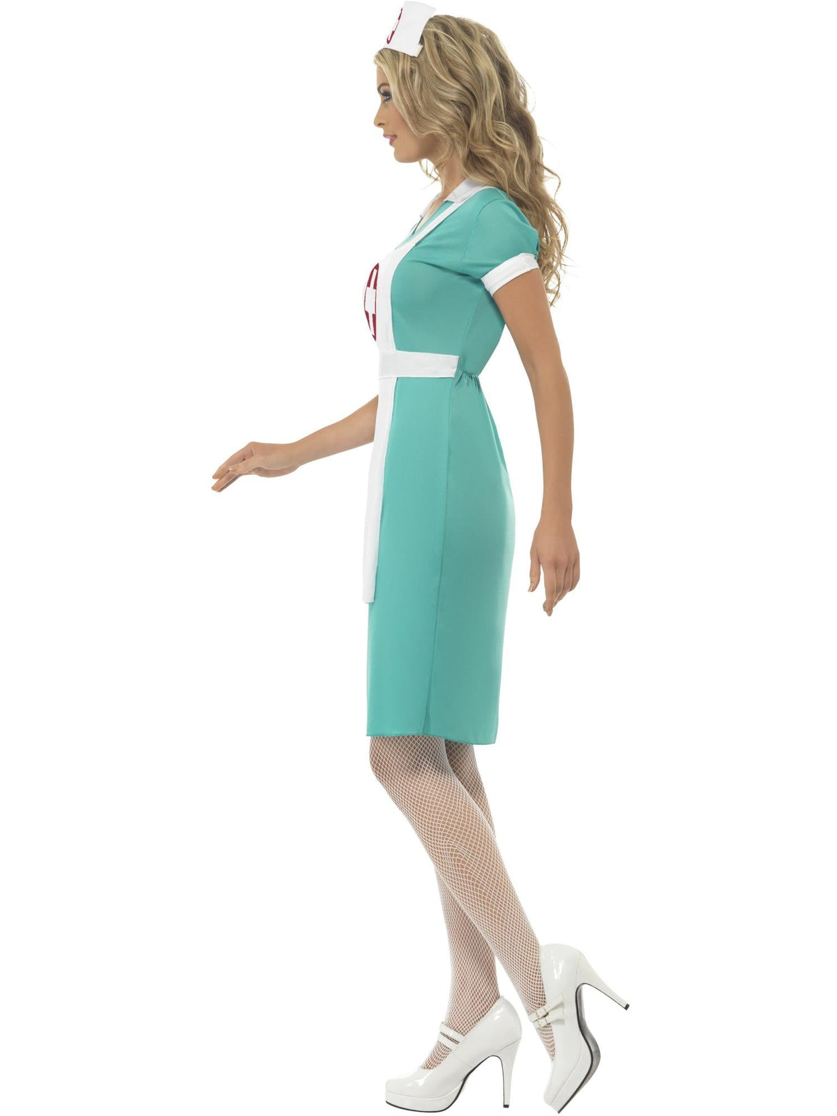 SCRUB NURSE COSTUME, ADULT - Back
