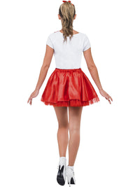 CHEERLEADER SANDY COSTUME, ADULT - S - Side
