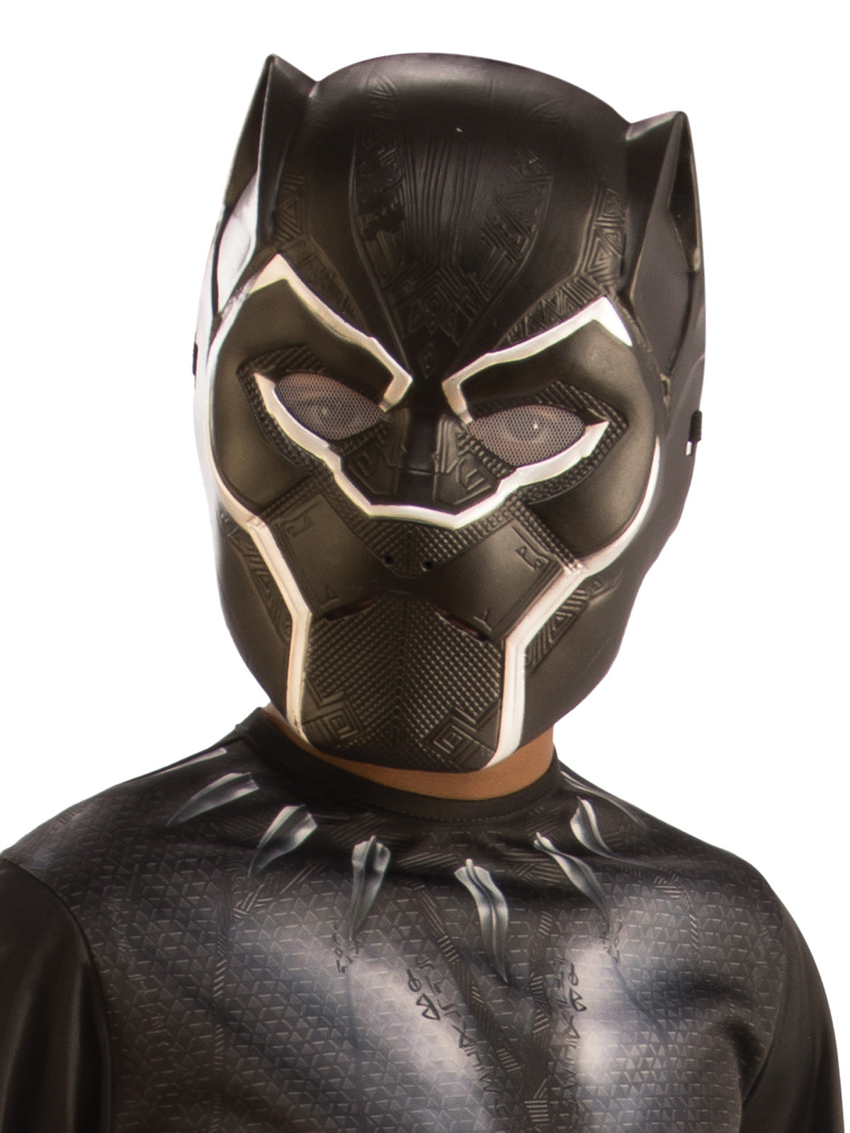 BLACK PANTHER COSTUME, CHILD - 9-10 YRS - Back