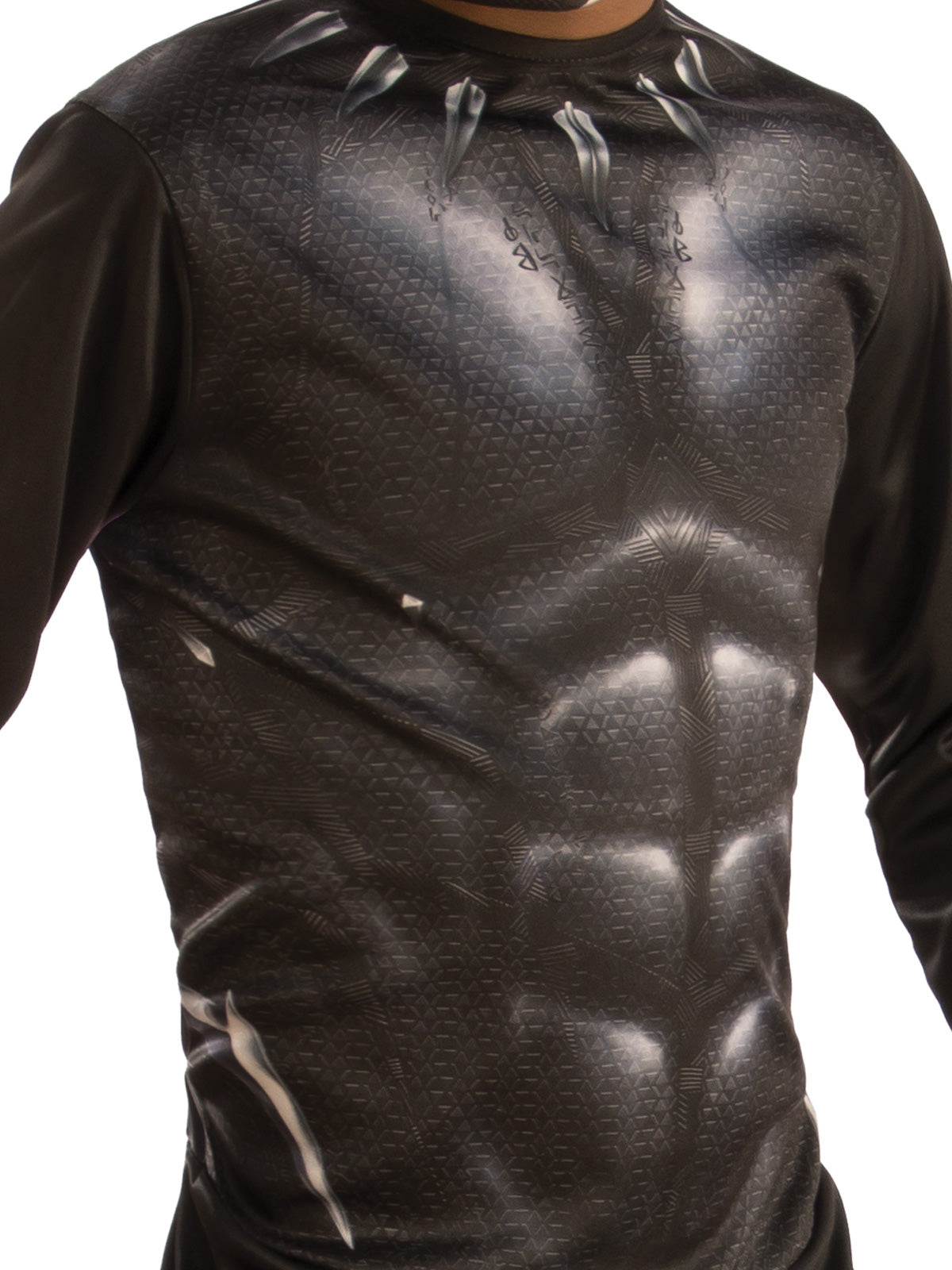 BLACK PANTHER COSTUME, CHILD - 9-10 YRS - Side
