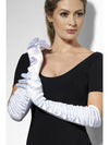 TEMPTRESS GLOVES, WHITE - ADULT - Front