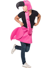 FLAMINGO COSTUME, ADULT - Packaging
