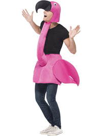 FLAMINGO COSTUME, ADULT - Front