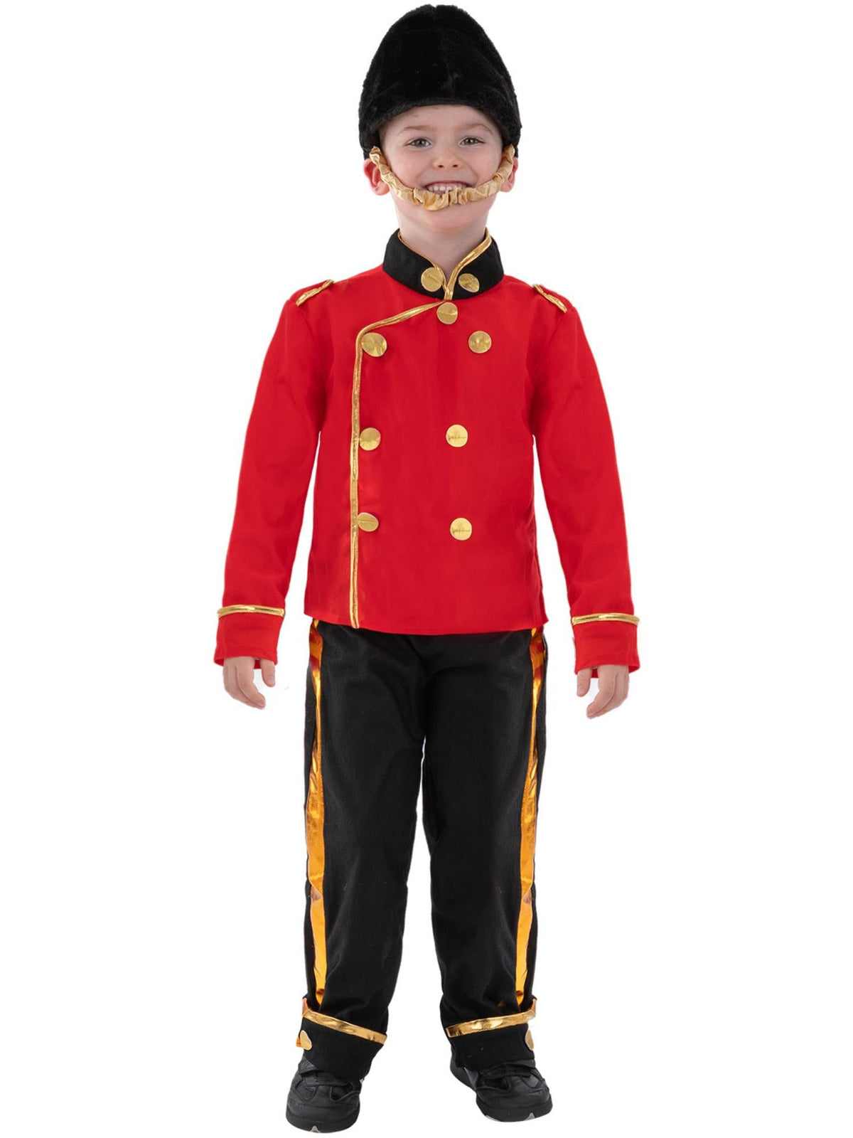BUSBY GUARD SOLDIER COSTUME, CHILD - Packaging