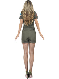 TOP GUN AVIATOR COSTUME, ADULT - M - Side