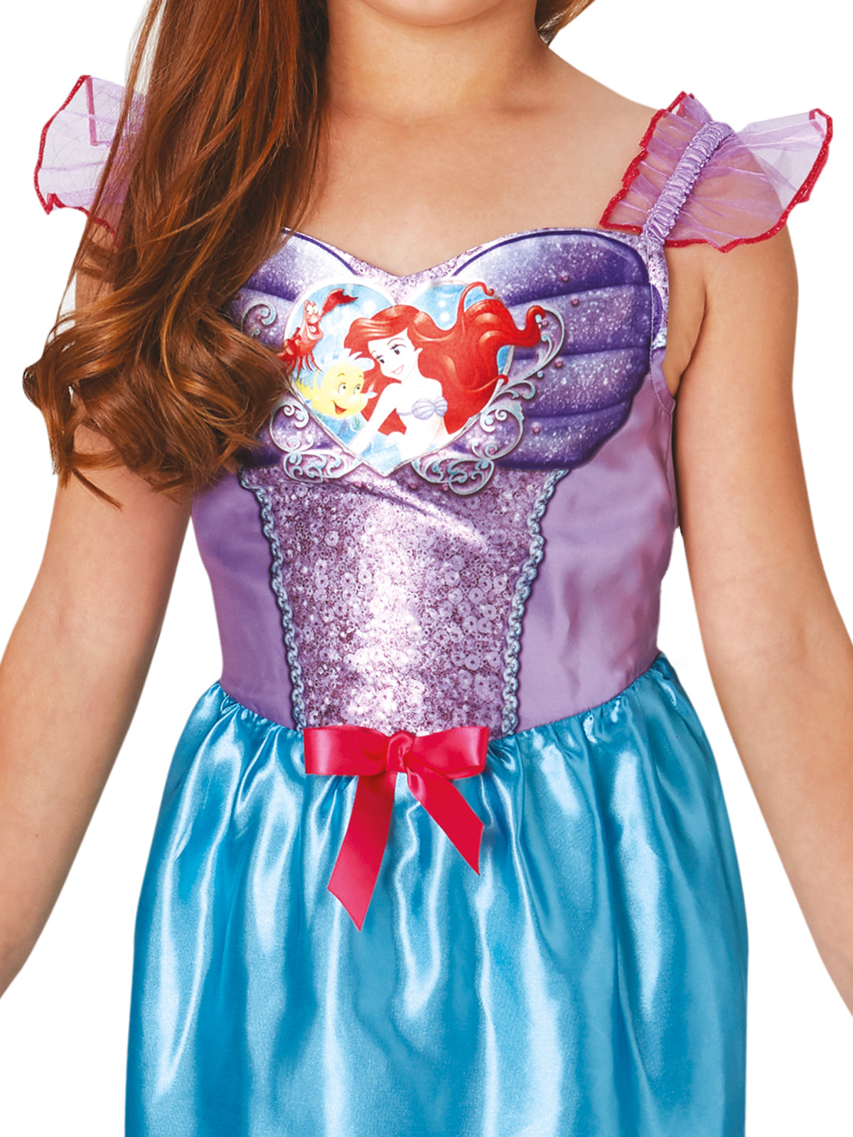 ARIEL SEQUIN COSTUME, CHILD - Back