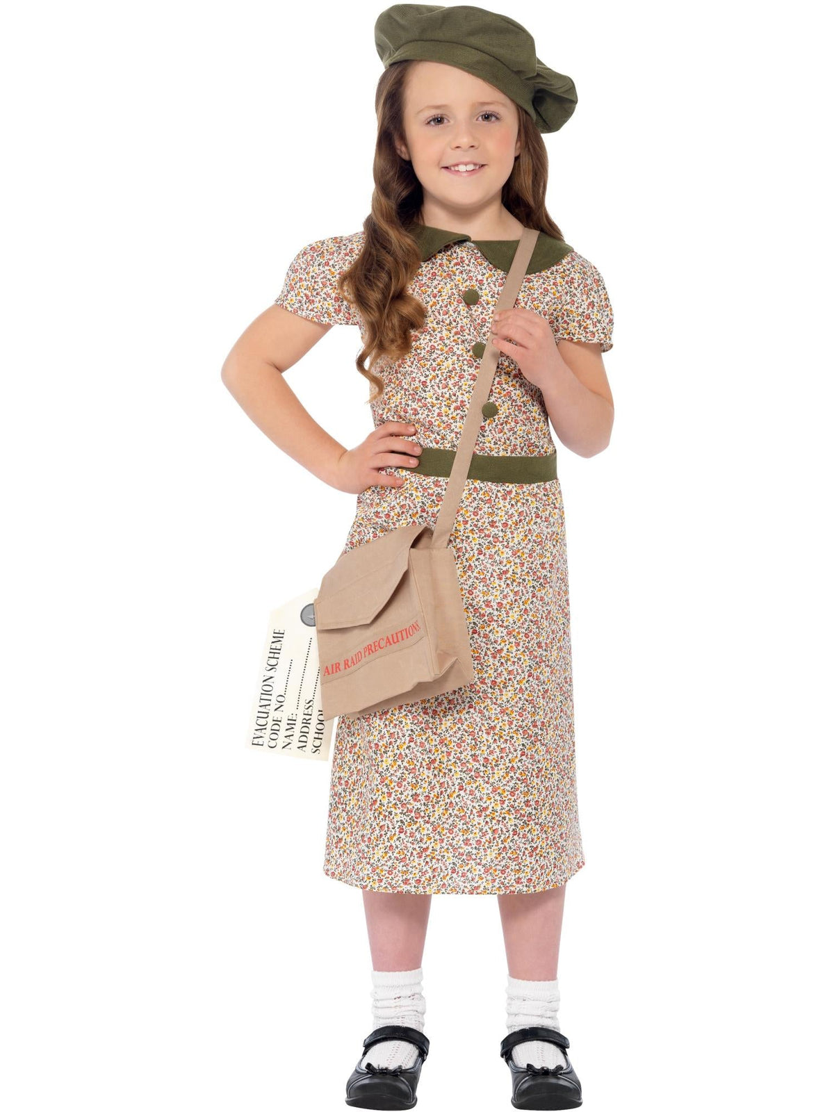 EVACUEE GIRL COSTUME, CHILD - Packaging