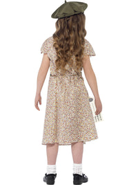 EVACUEE GIRL COSTUME, CHILD - Side