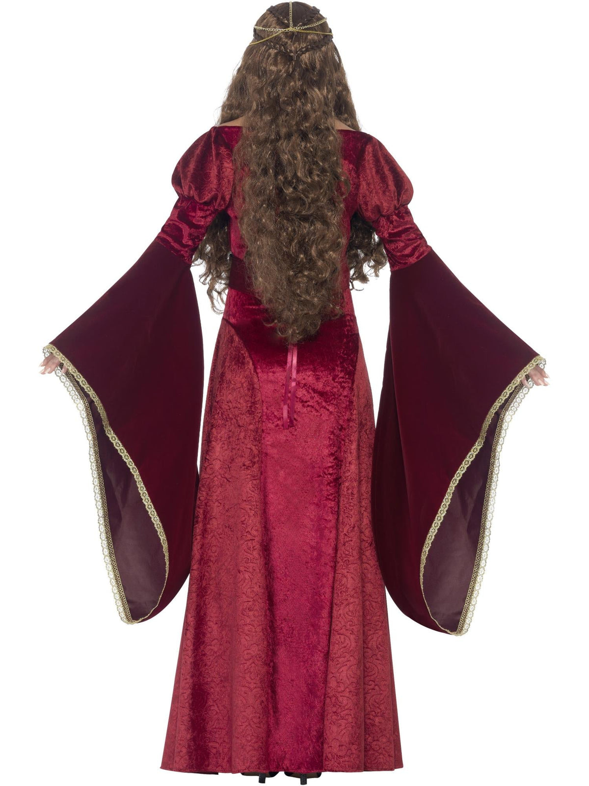 MEDIEVAL QUEEN DELUXE COSTUME, ADULT - L - Side